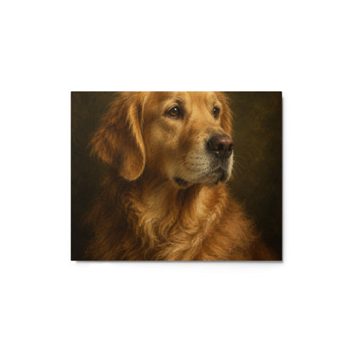 Custom Pet Portrait Metal Print